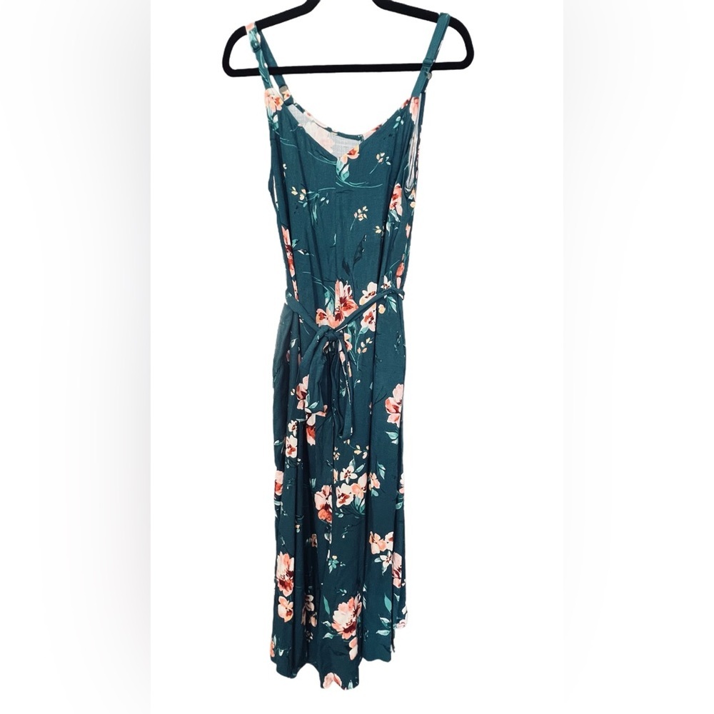 Like New! Torrid Rayon Slub Easy Culotte Jumpsuit, Size 0X (L/12) - Picture 4 of 7